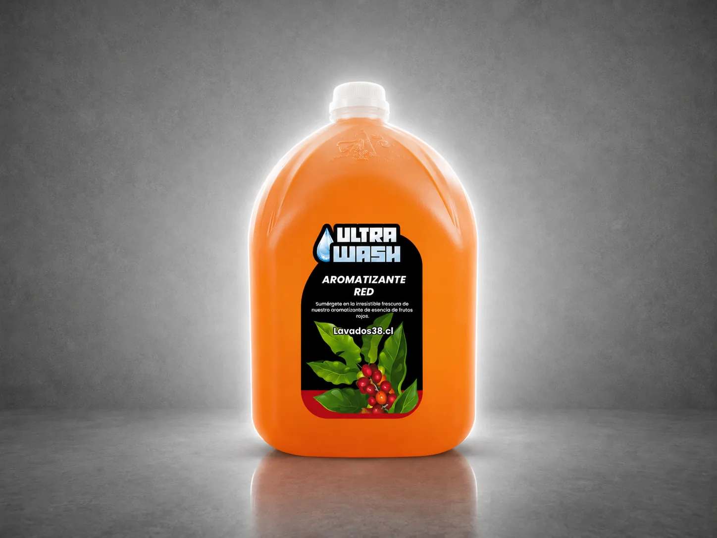 Aromatizante para Auto Frutos Rojos 5 Litros UltraWash