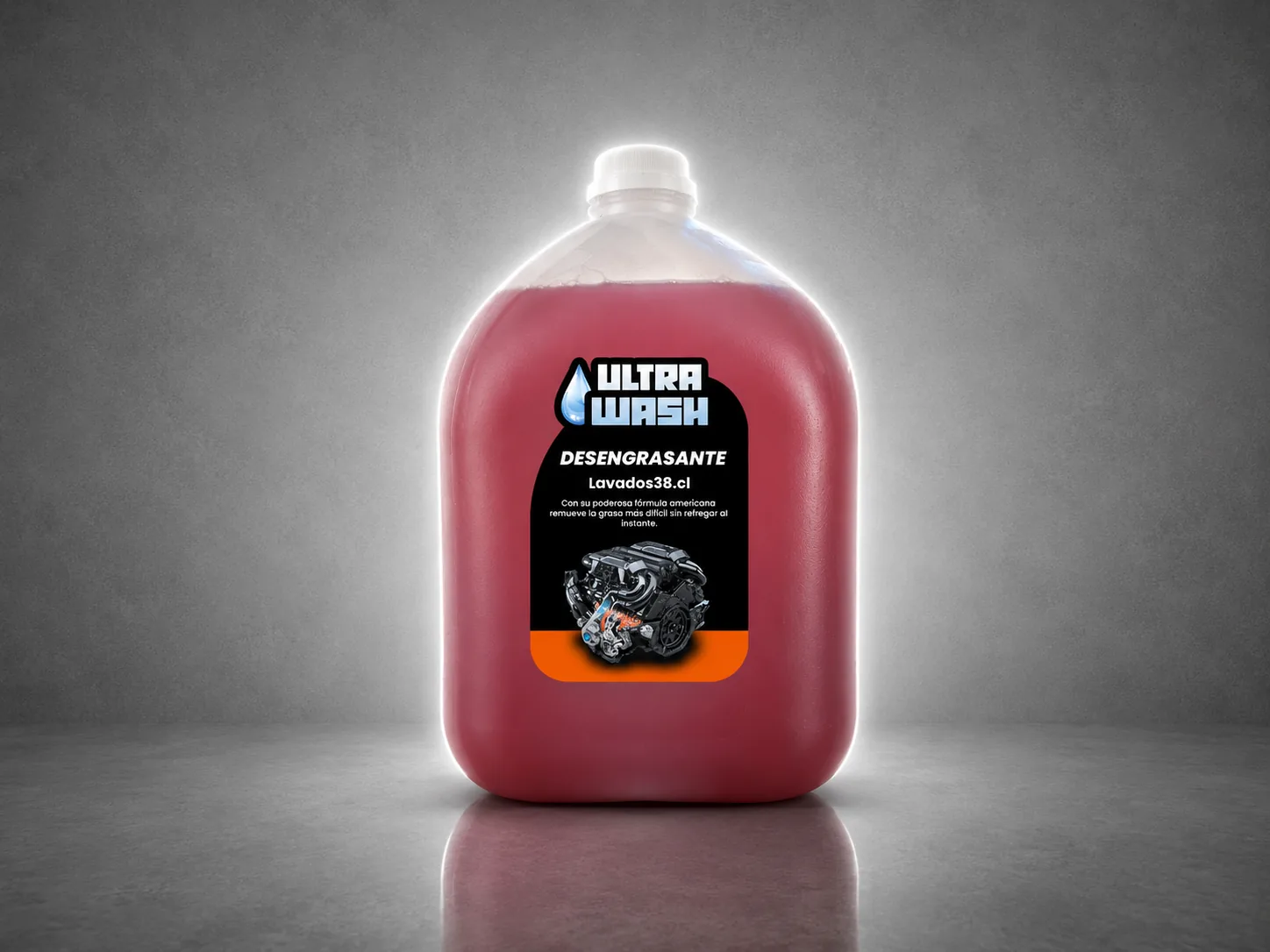 Desengrasante para Autos y Motores 5 Litros UltraWash