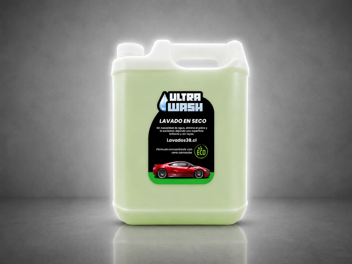 Lavado en Seco para Autos sin Agua 5 Litros UltraWash