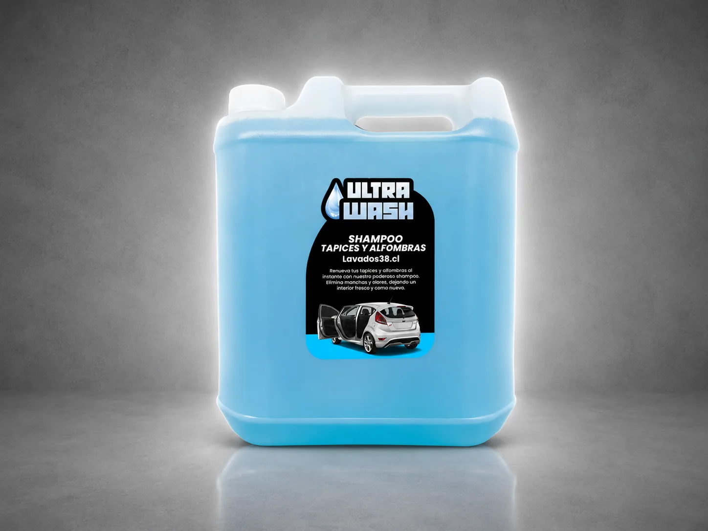 Shampoo Tapices y Alfombras 5 Litros UltraWash