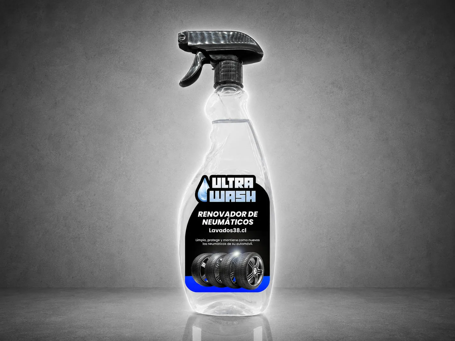 Renovador de Neumáticos para Autos 500 ml UltraWash