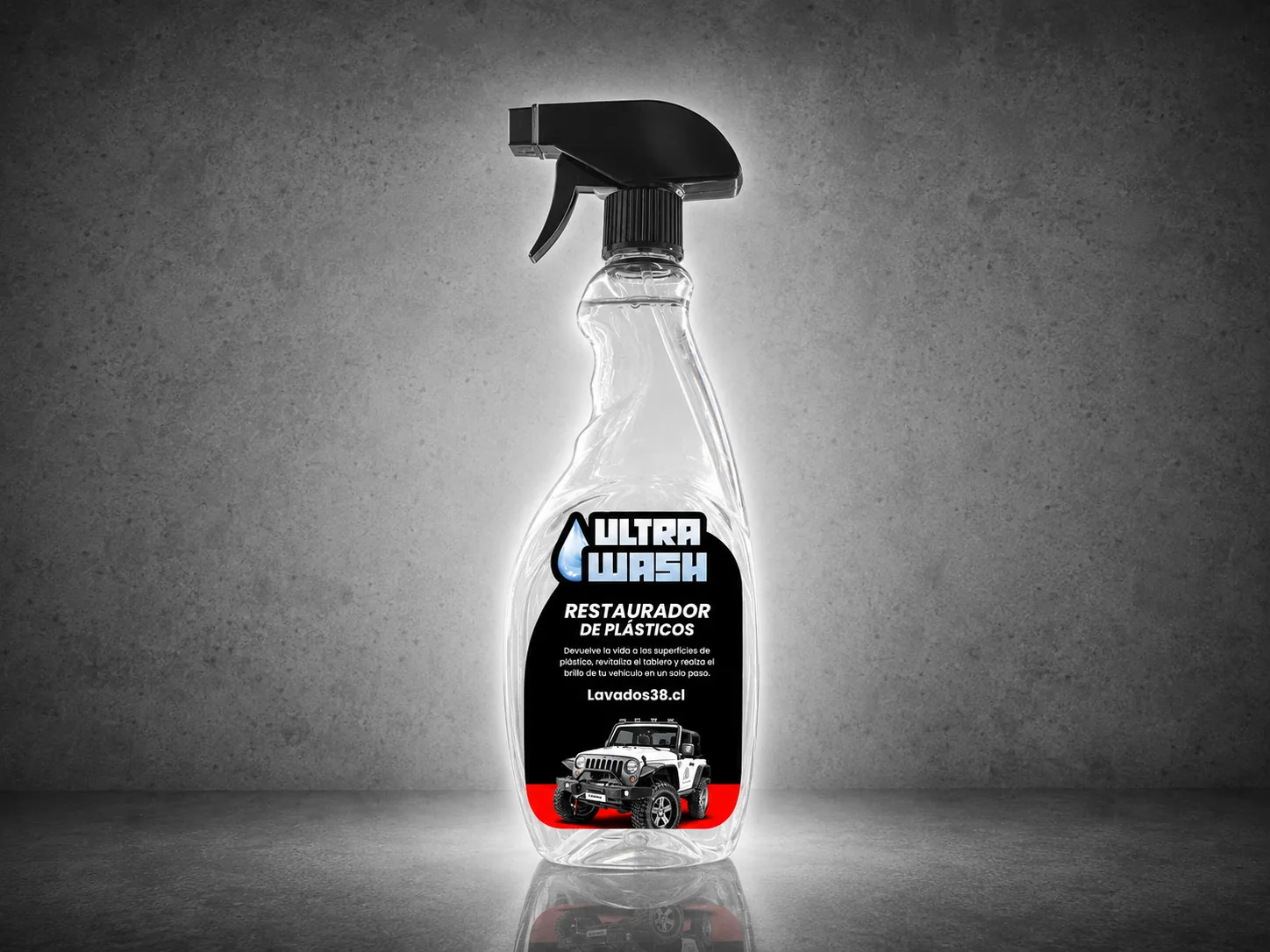 Restaurador de Plásticos 1/2 Litro UltraWash