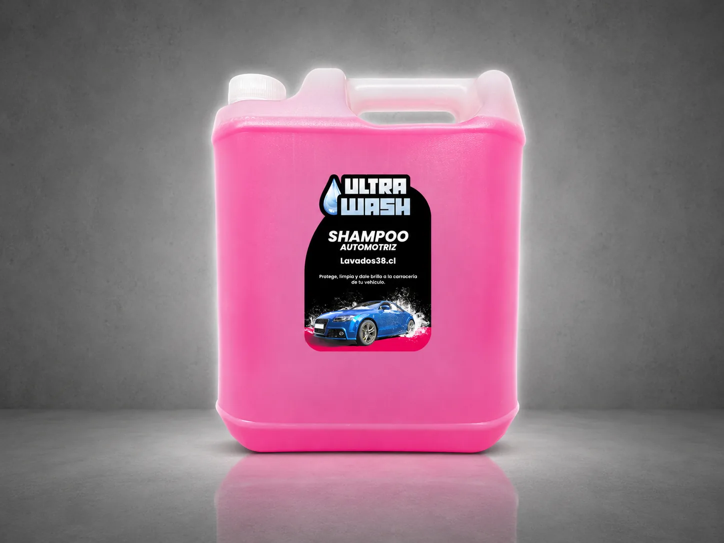 Shampoo Rosado Carrocería 5 Litros UltraWash