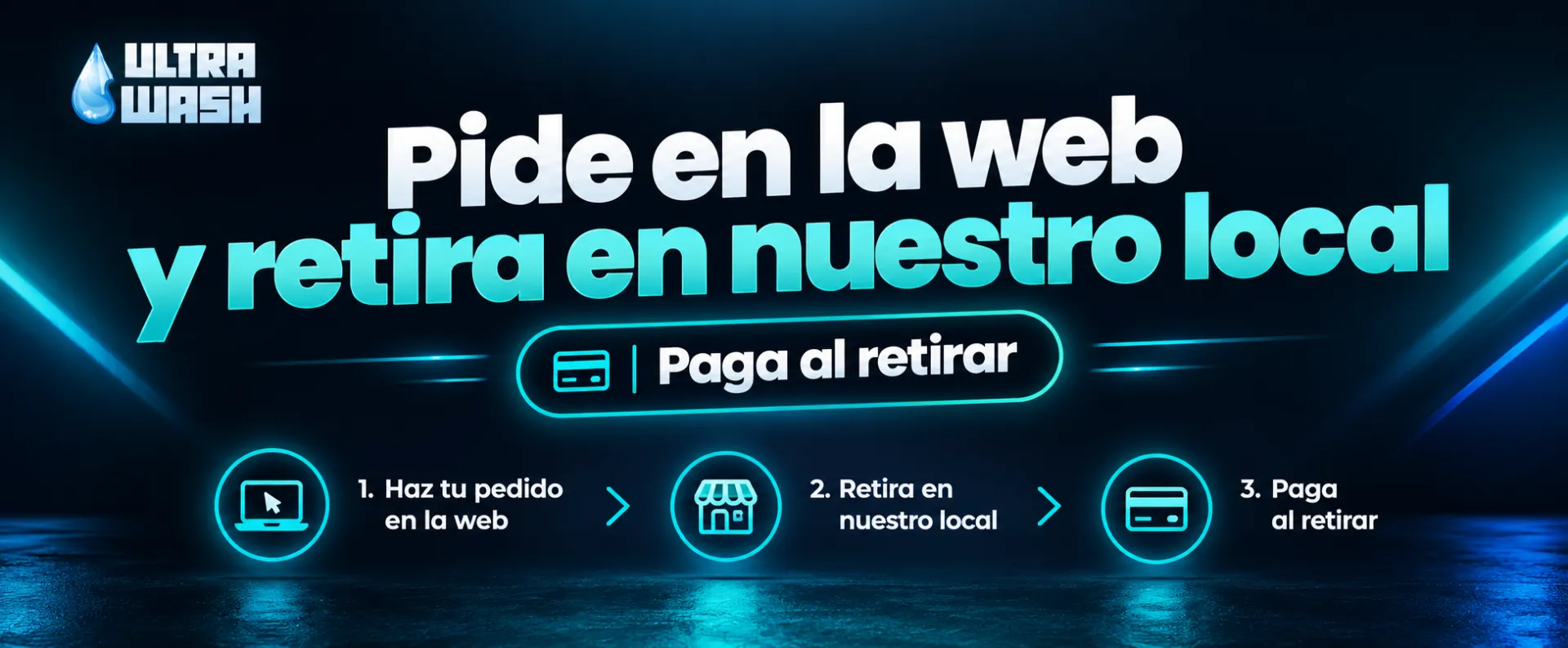 haz tu pedido en la web y retira en nuestro local. puedes pagar al retirar o dejar todo listo desde la web