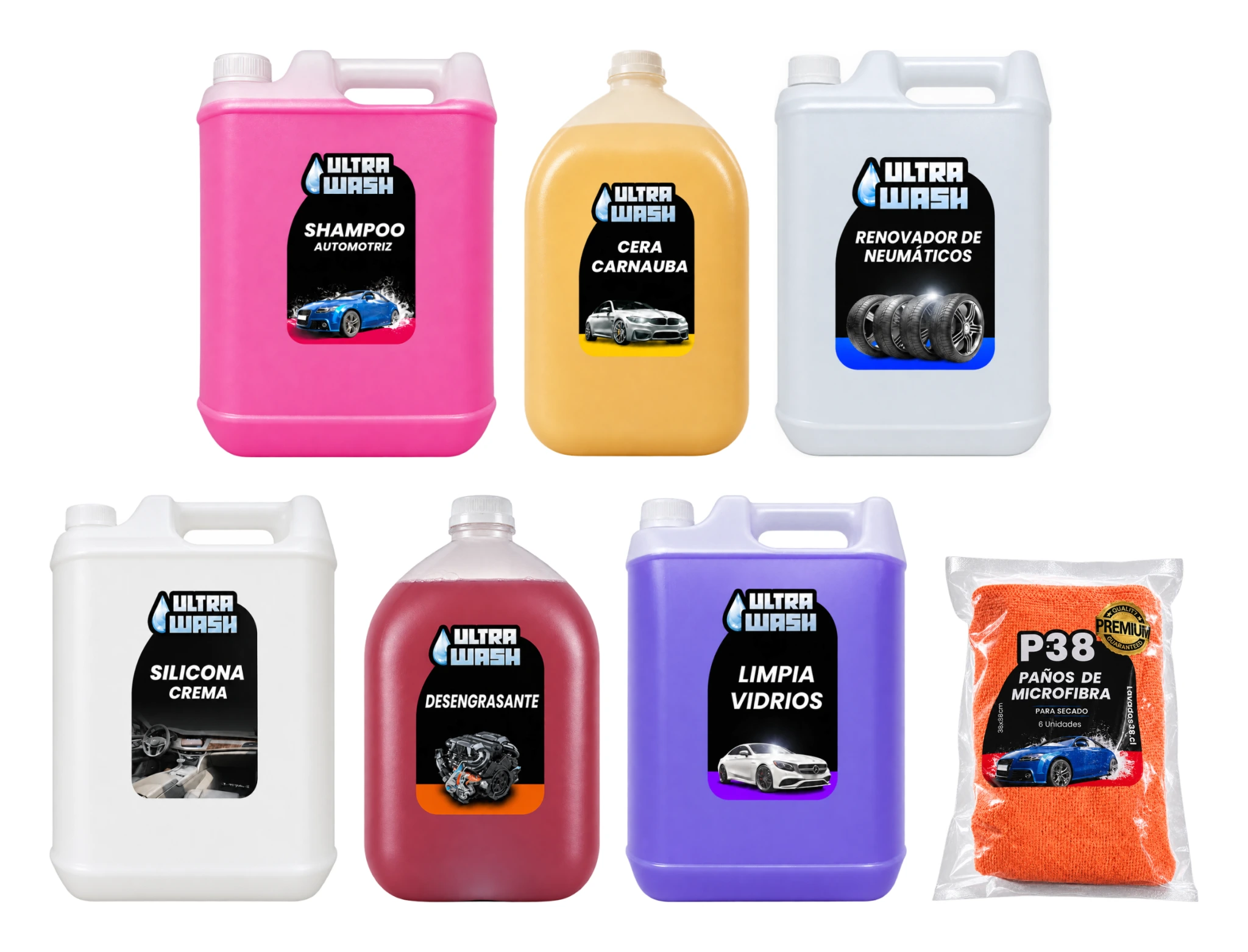 Kit Emprende Inicial · Carwash 5 Litros