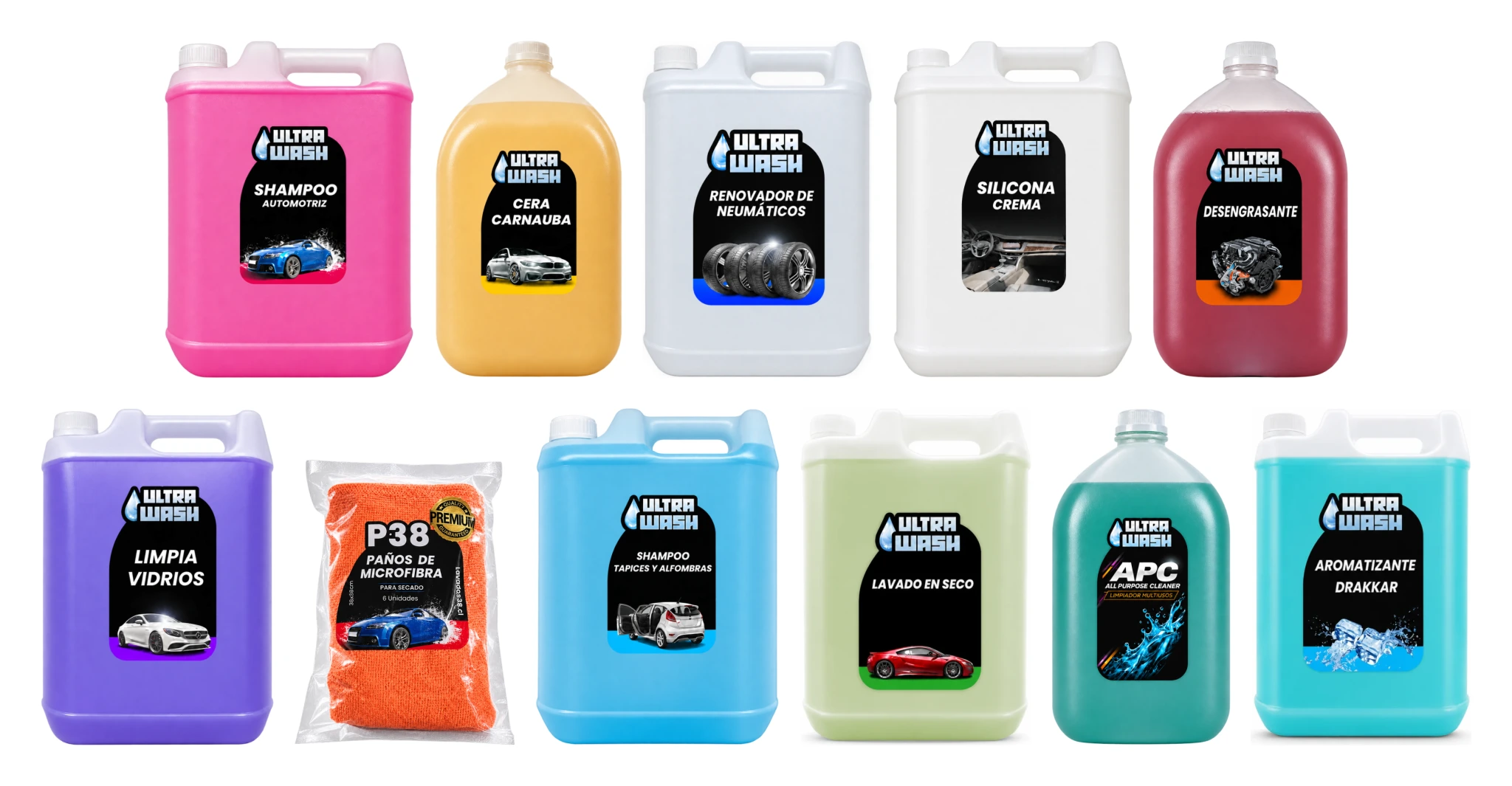Kit Emprende Medio · Carwash 5 Litros