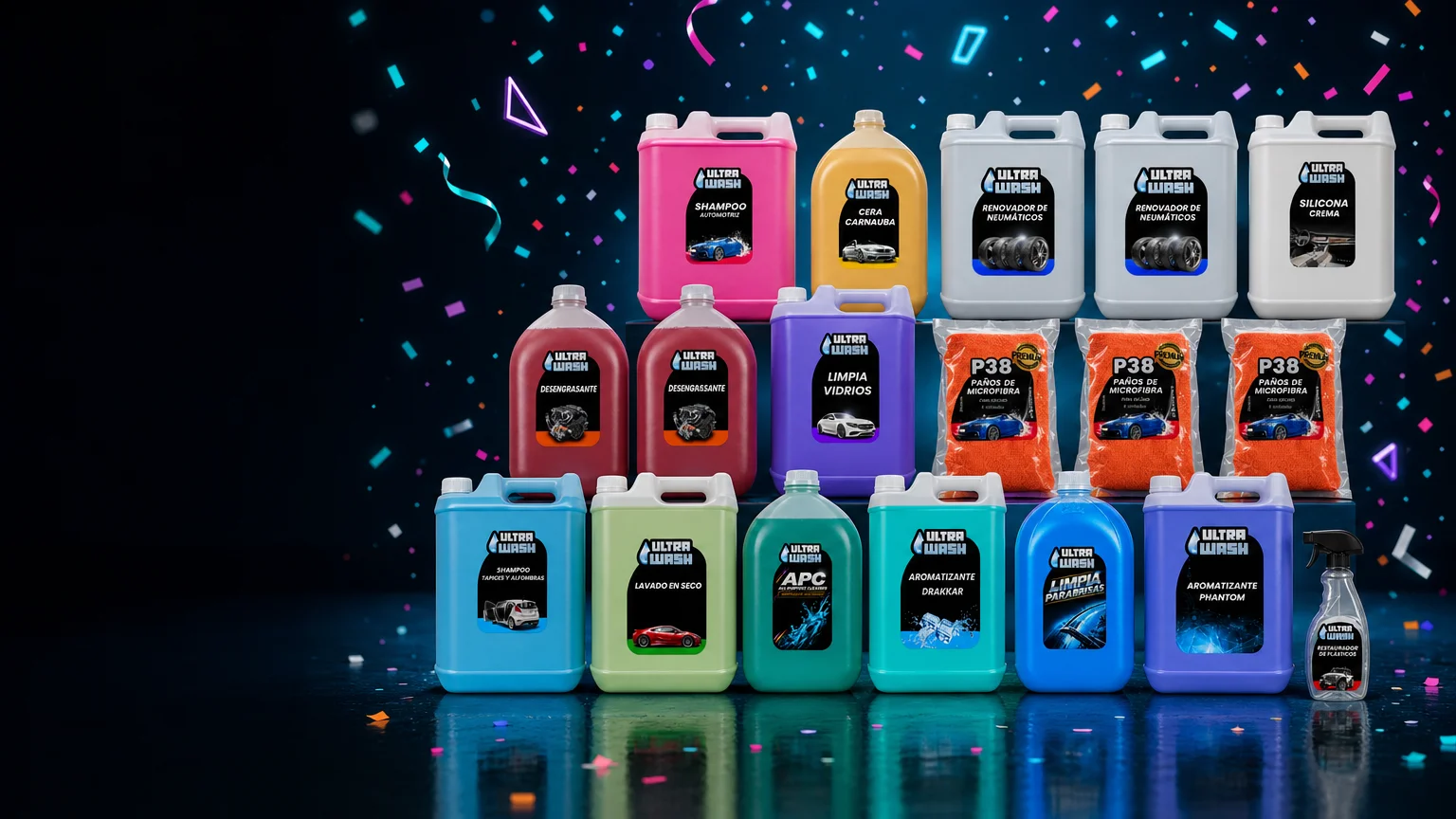 Kit Emprende Pro · Carwash 5 Litros
