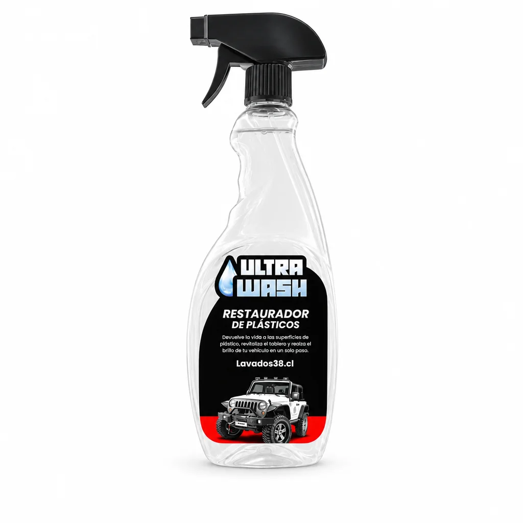 Restaurador de Plásticos 1/2 Litro UltraWash
