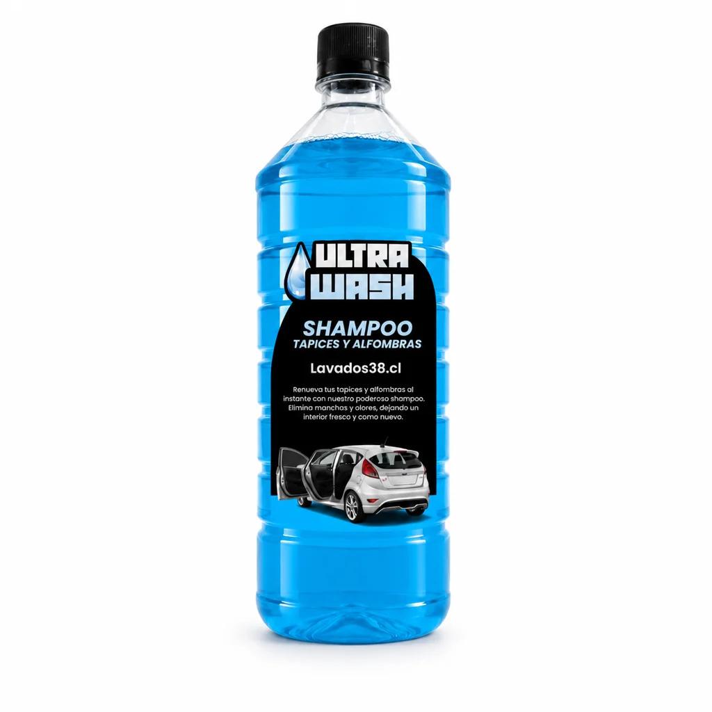 Shampoo Tapices y Alfombras 1 Litro UltraWash