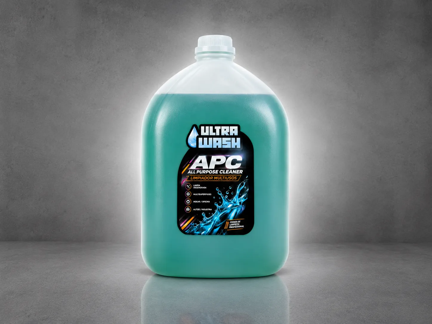 Limpiador APC Multipropósito para Autos 5 Litros UltraWash